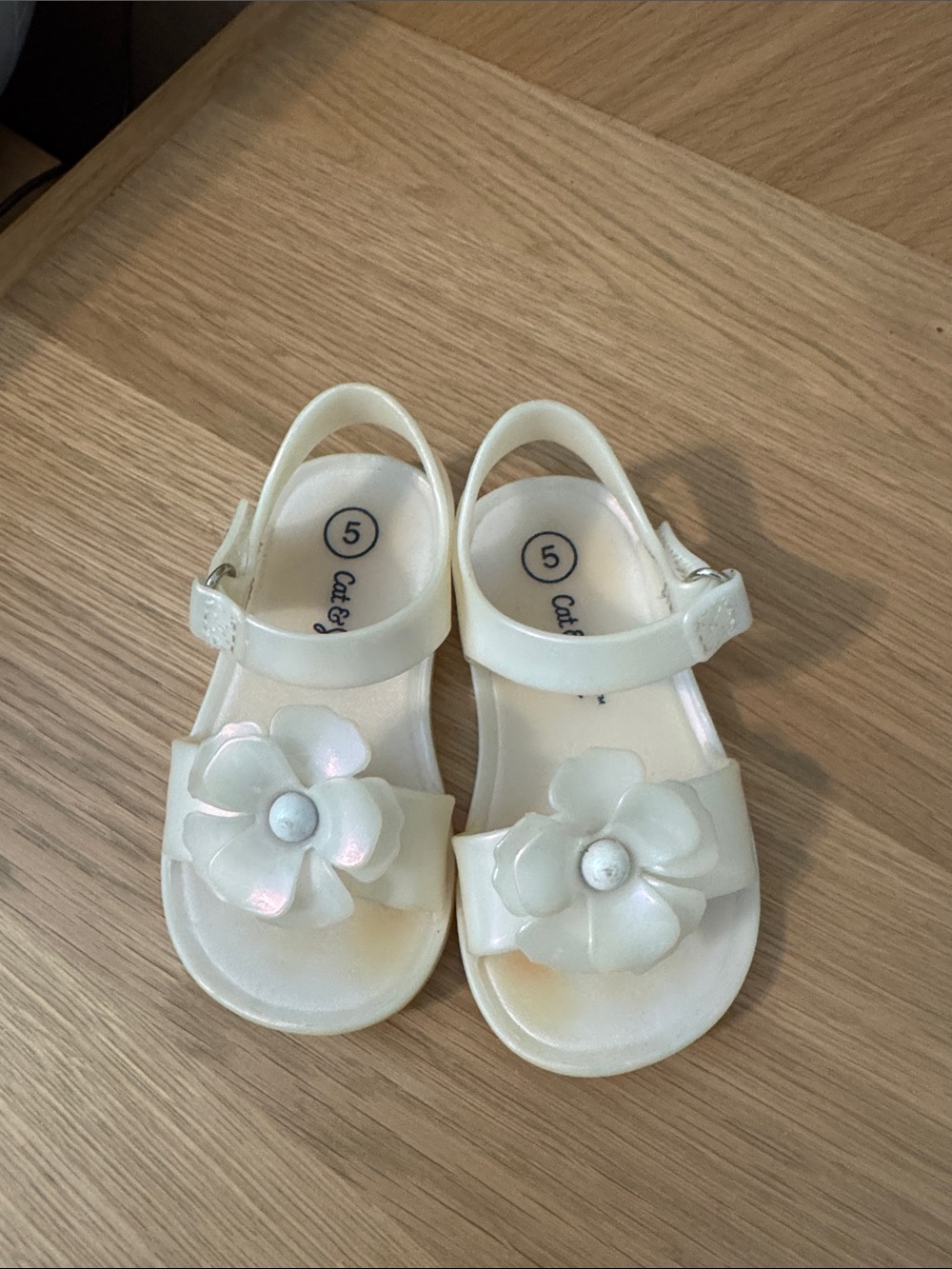 Car & Jack Toddler girls sandals size 5